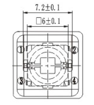 帶燈輕觸開關R2590/91結(jié)構(gòu)圖